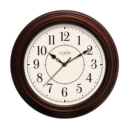 La Crosse Technology 12 Faux WD Wall Clock 404-2630W